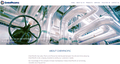 Desktop Screenshot of chempacific.com